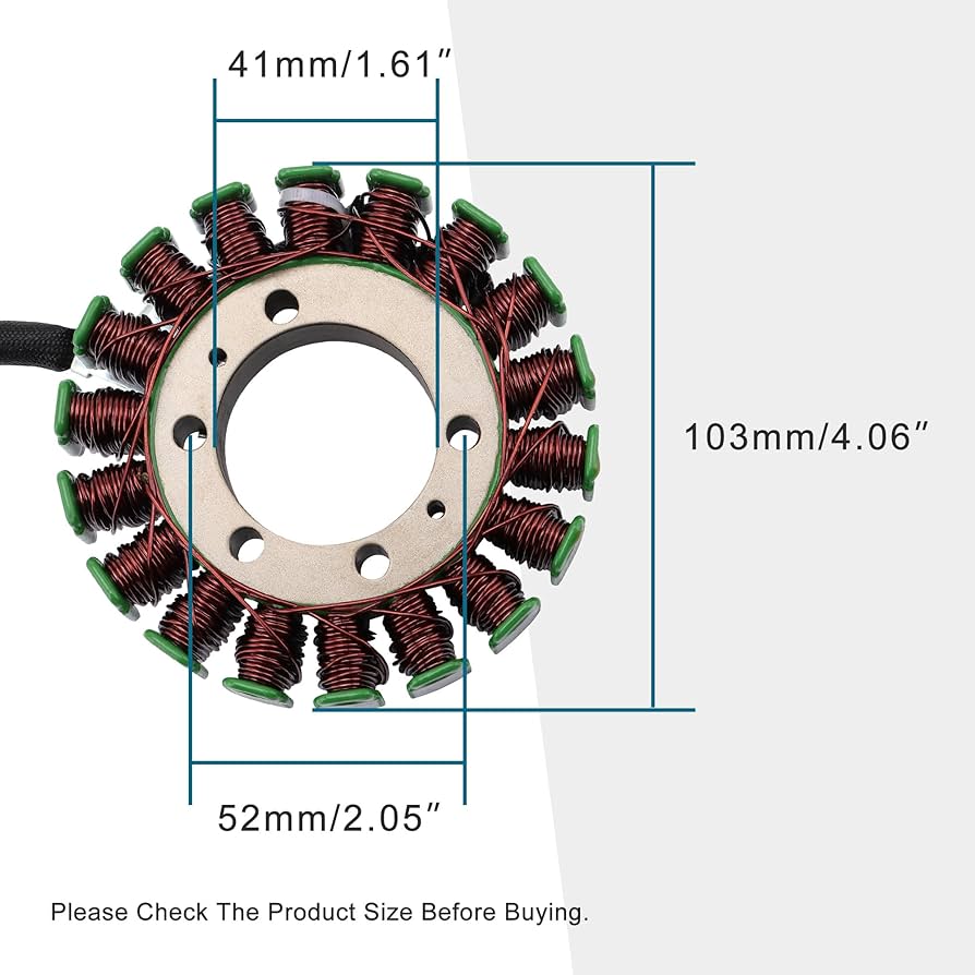 Amazon.com: GOOFIT DC-Magneto Stator 18-Coil for CN250 CH250